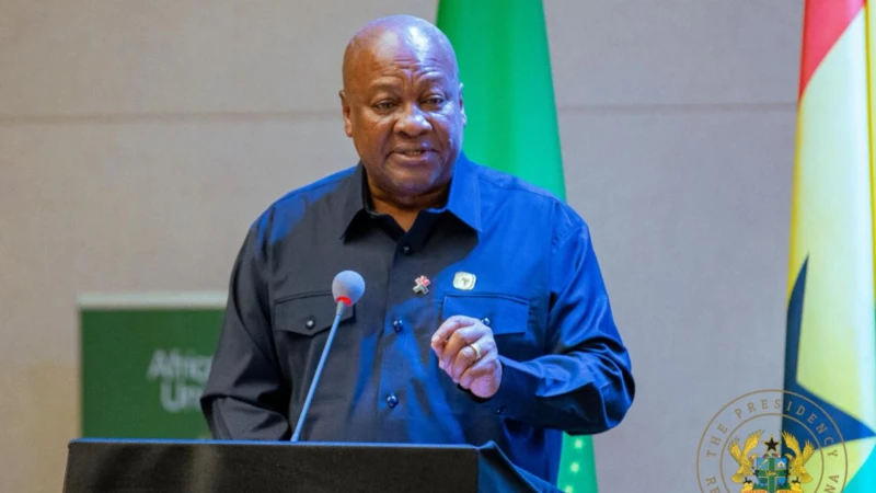 President John Dramani Mahama